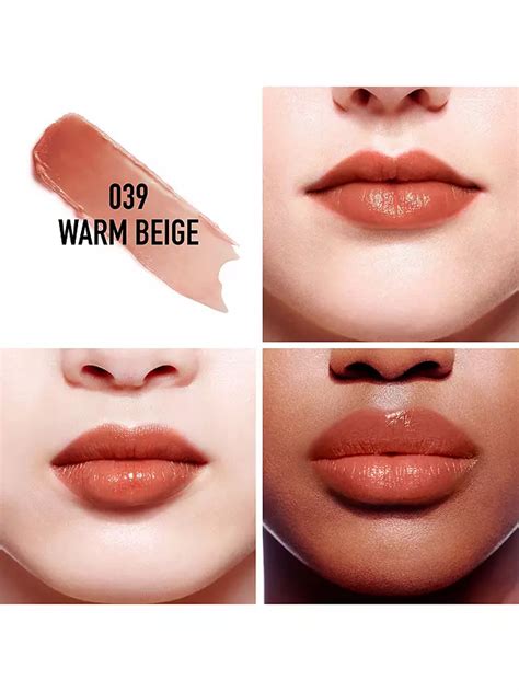 dior lip glow warm beige.